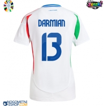 Ženski Nogometni dresi Italija Matteo Darmian #13 Gostujoči EP 2024 Kratek Rokav